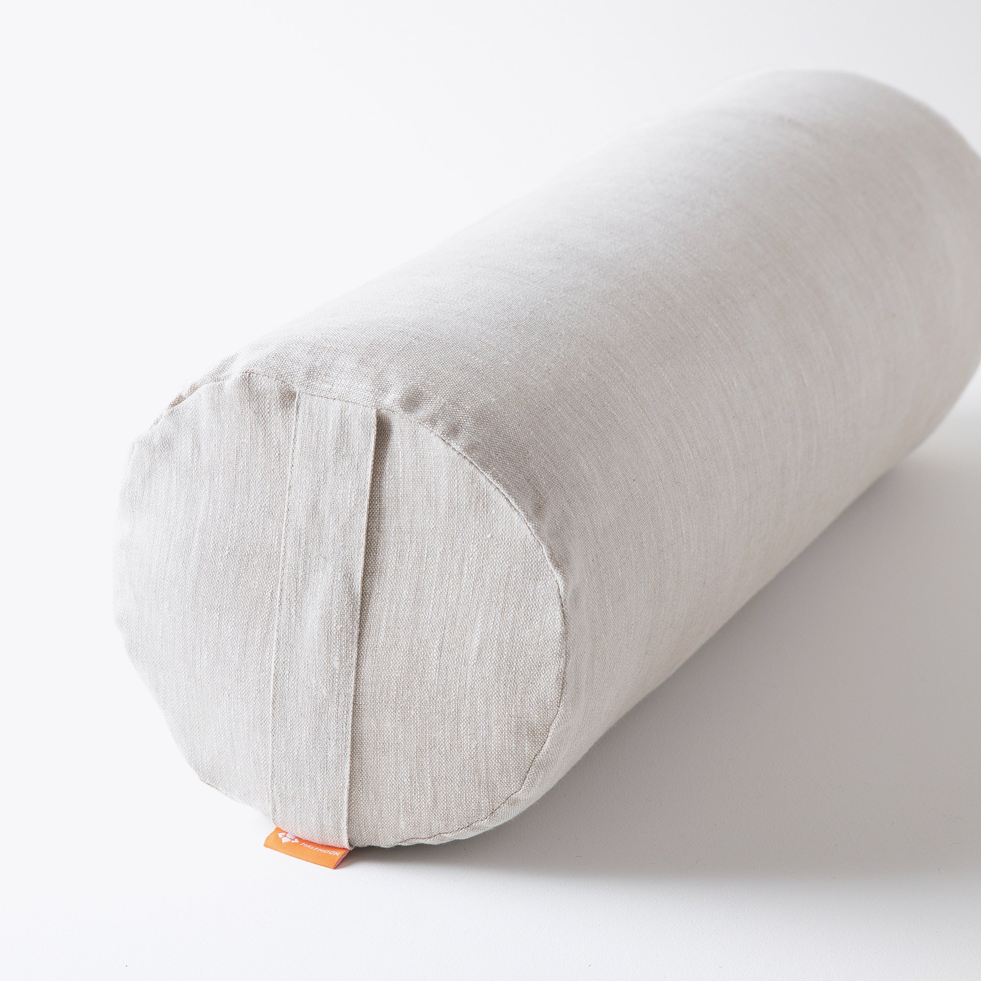 Cylindrical Bolster Natural Linen Handle