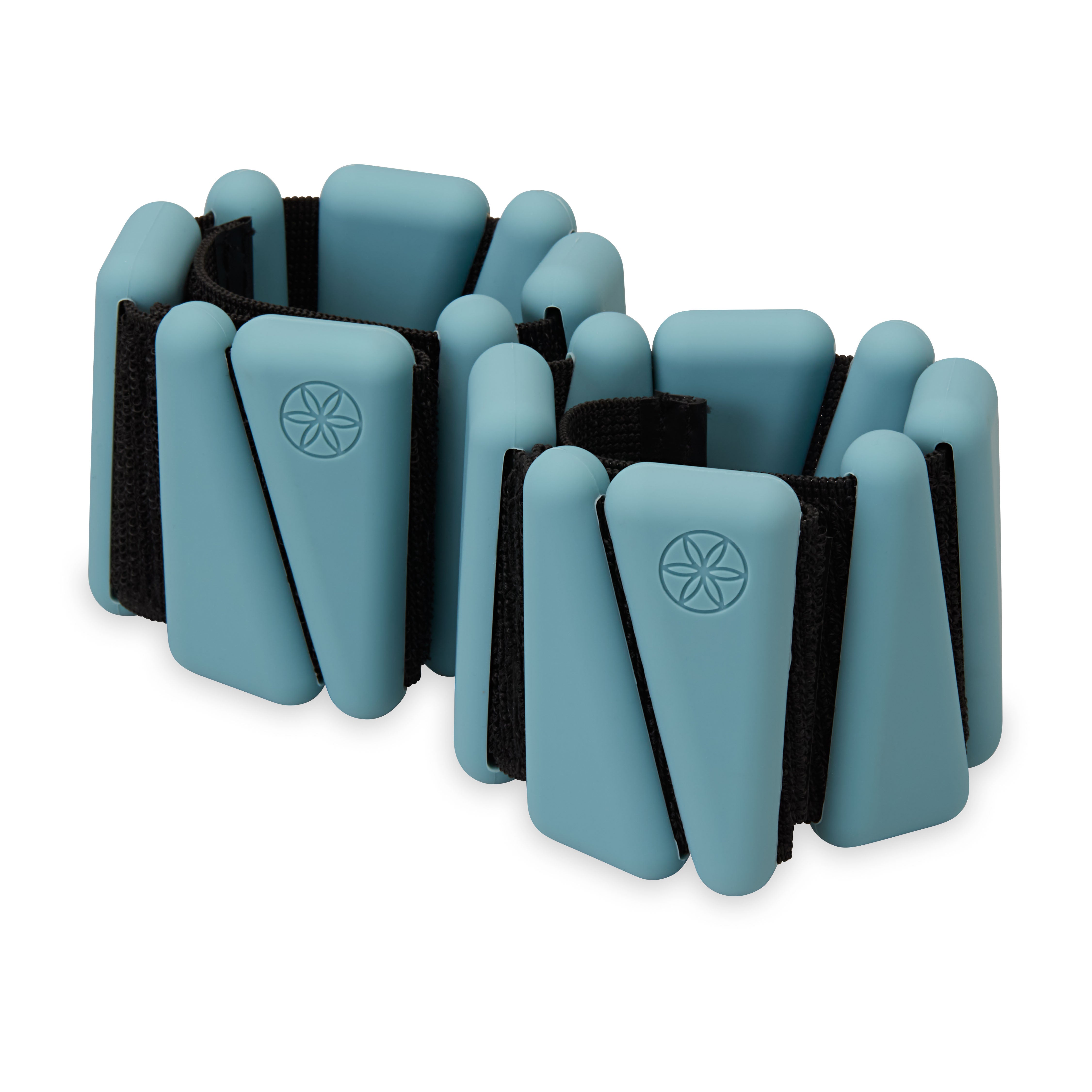 Gaiam Wrist/Ankle Weights 2lb Set both weights rolled